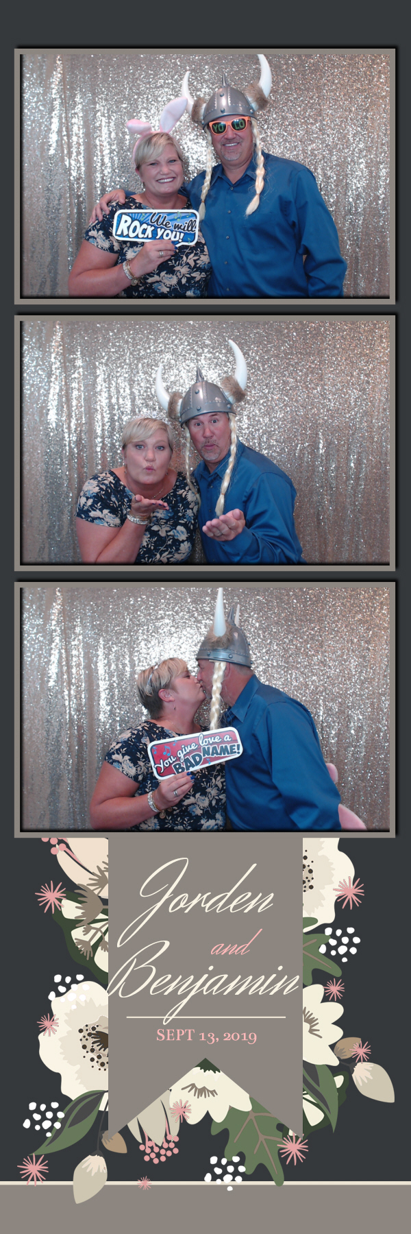 Jorden and Benjamin are getting hitched | View more photos from the event at gallery.photoboothbillings.com/u/PhotoBoothBillings/Jorden-and-Benjamin-are-getting-hitched